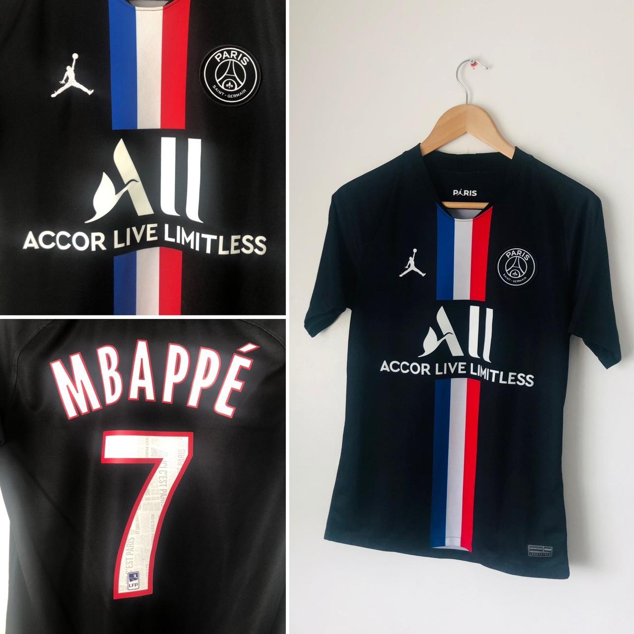 Paris Saint-Germain 2019/2020 Black Forth Football Shirt (S)