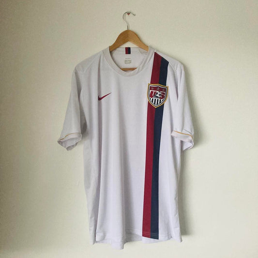 USA 2006/2008 White Home Football Shirt (XXL)