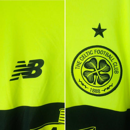 Celtic 2015/2016 Green & Black Third Football Shirt (XXL)