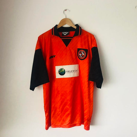 Dundee United 1996/1997 Red Home Football Shirt (XL)