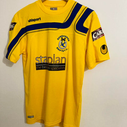 Dungannon Swifts Yellow Away Football Shirt (S)