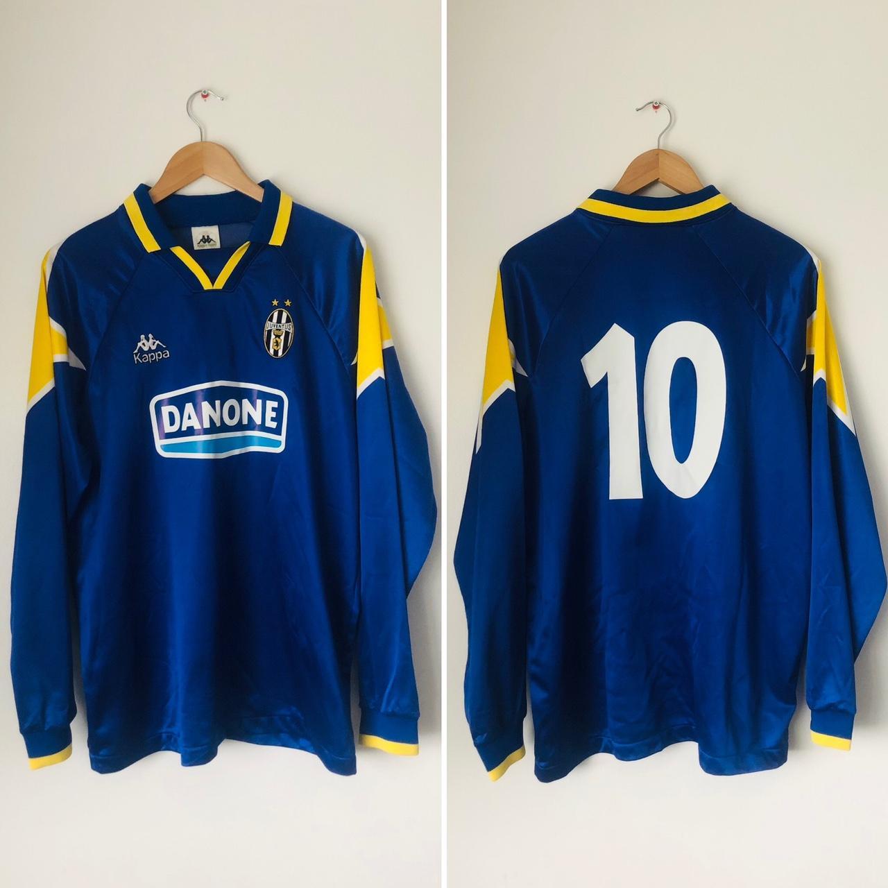 Juventus 1994/1995 Blue Away Football Shirt (XL)