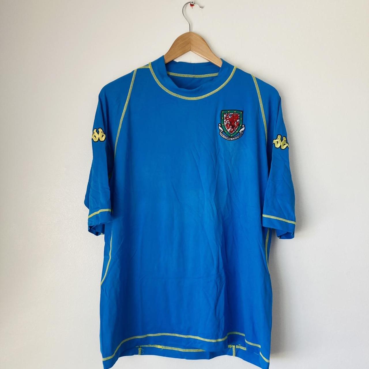 Wales 2003/2005 Blue Third Football Shirt (XXXL)