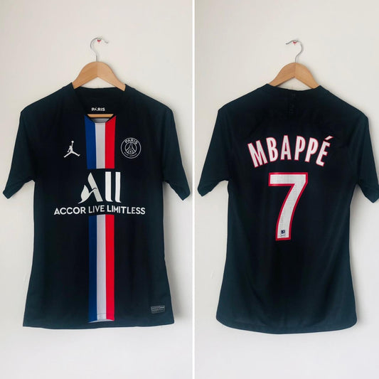 Paris Saint-Germain 2019/2020 Black Forth Football Shirt (S)