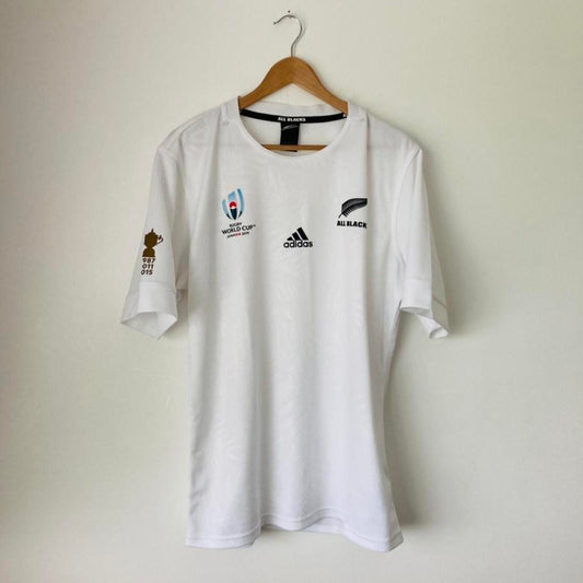 New Zealand 2019 White Rugby Shirt (XL)