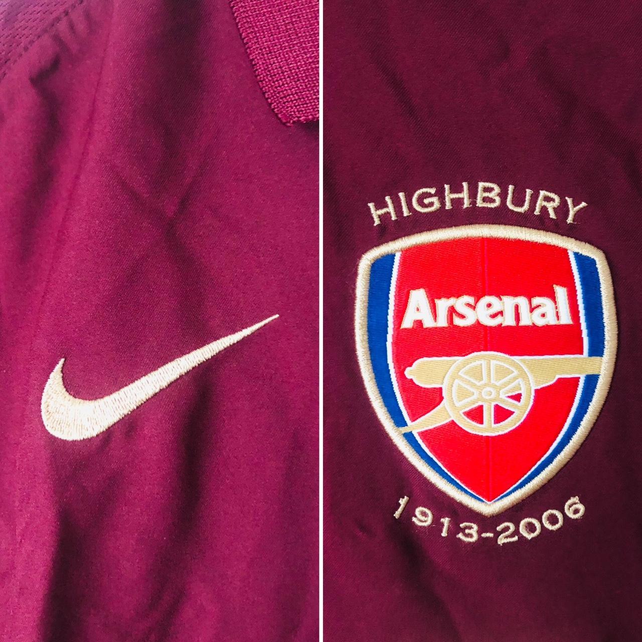 Arsenal 2005/2006 Red Home Football Shirt (L)