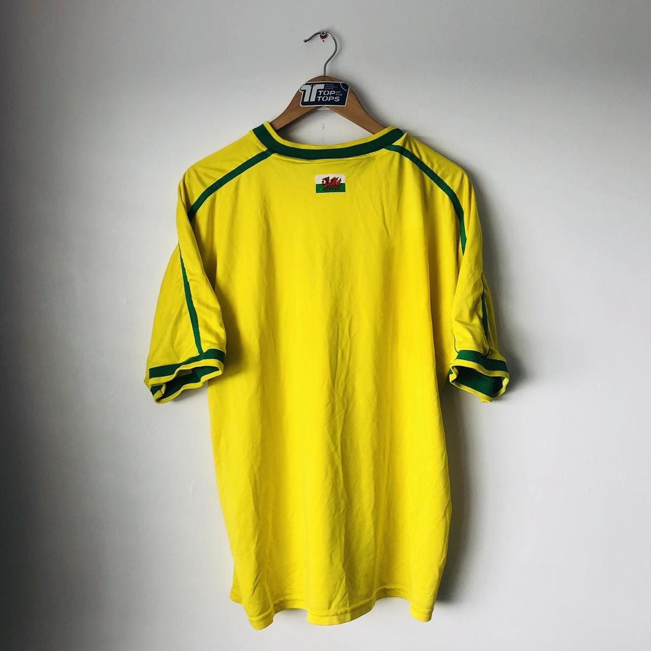 Cardiff City 2002/2003 Yellow Football Shirt (XL)