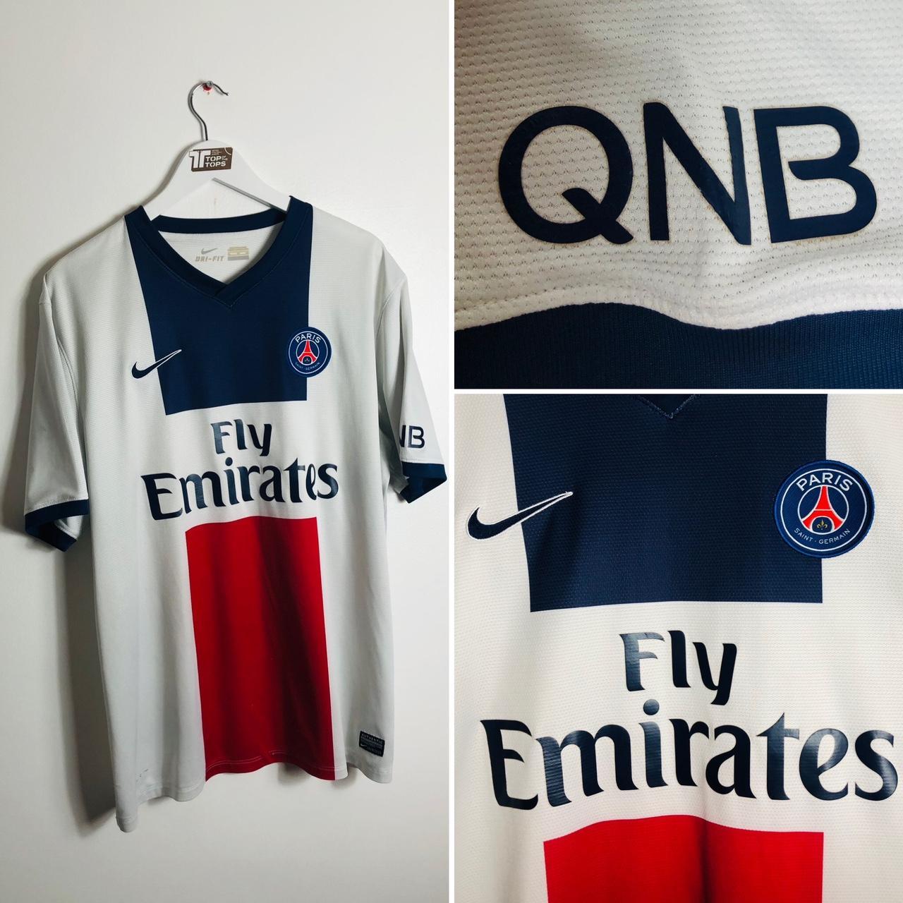 Paris Saint-Germain 2013/2014 White Away Football Shirt (XL)