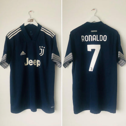 Juventus 2020/2021 Navy Third Football Shirt (XL)