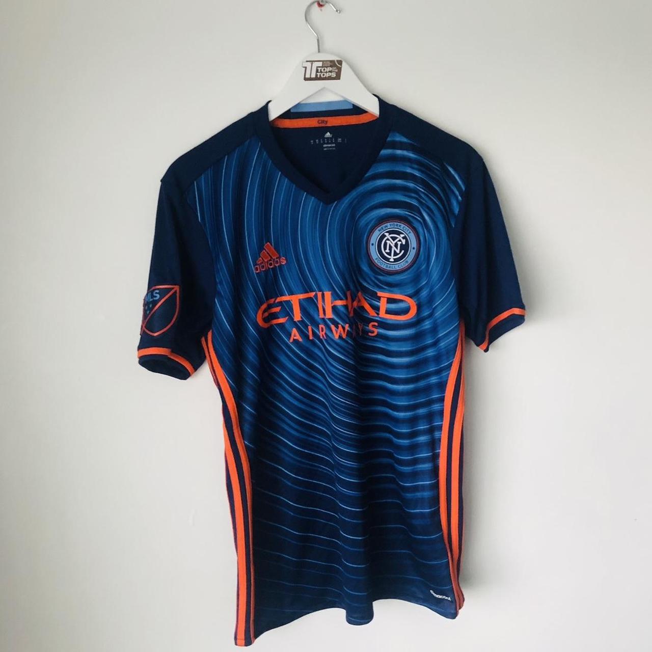 New York City 2016/2017 Blue Away Football Shirt (M)