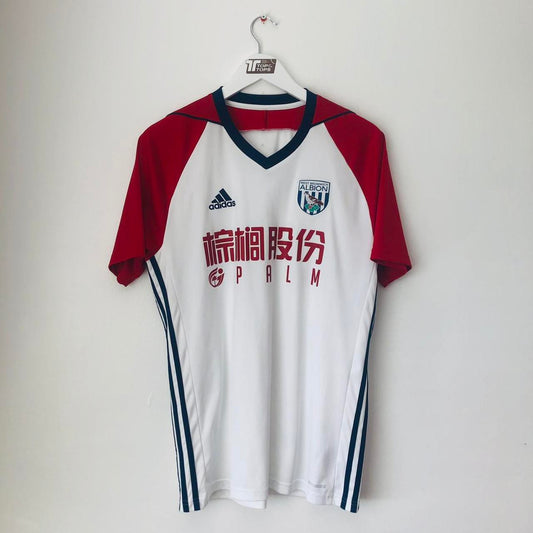 West Bromwich Albion 2017/2018 White Away Football Shirt (M)