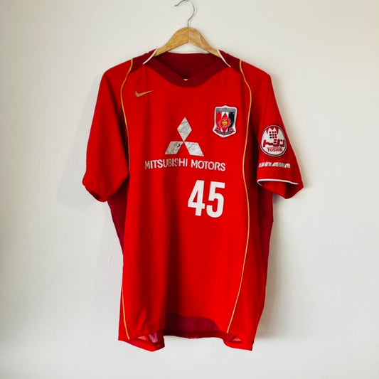 Urawa Red Diamonds 2004 Red Home Football Shirt (XL)