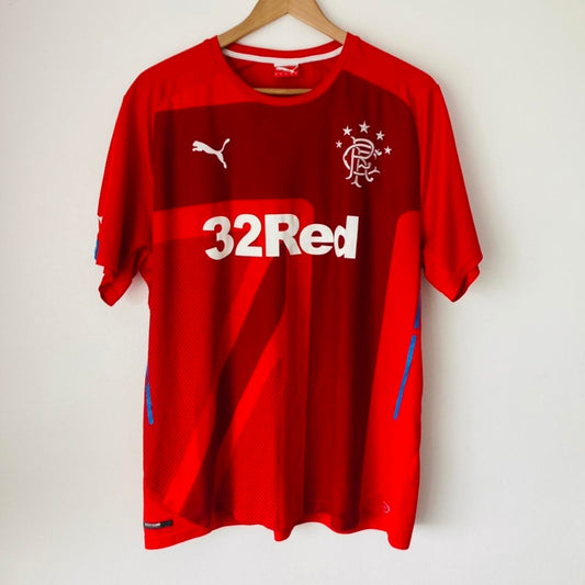 Rangers 2014/2015 Red Third Football Shirt (XL)