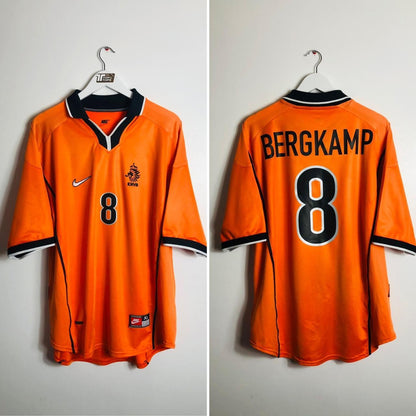 Netherlands 1998 Orange Home Football Shirt (XL)