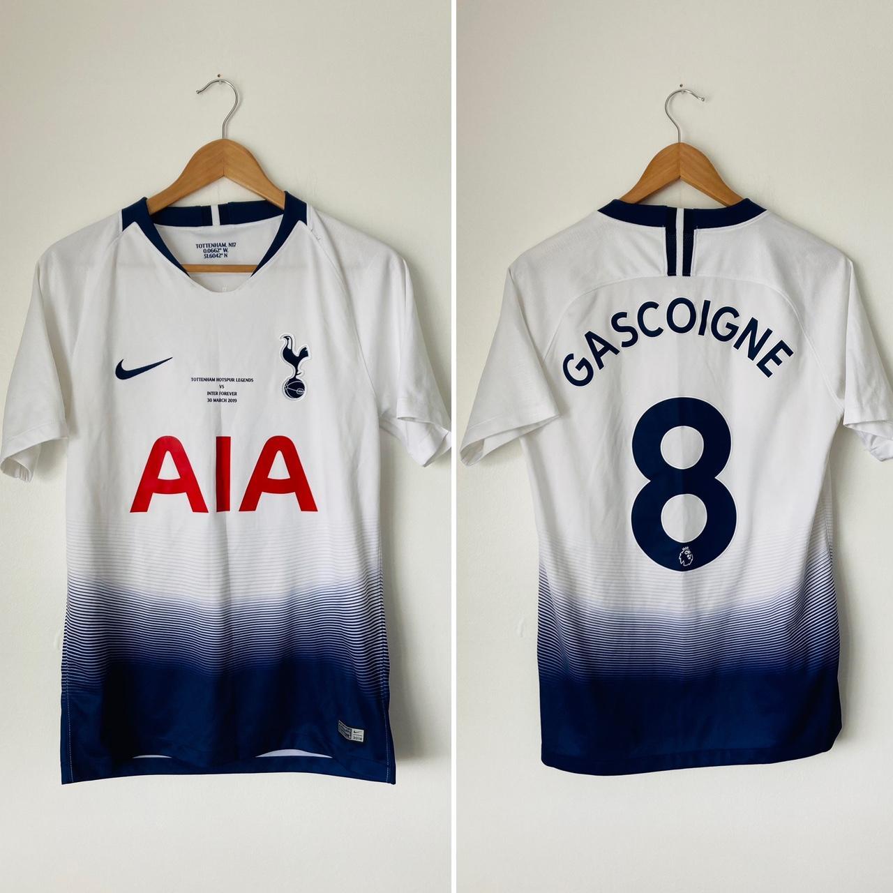 Tottenham Hotspur 2019 White & Blue Home Football Shirt (S)