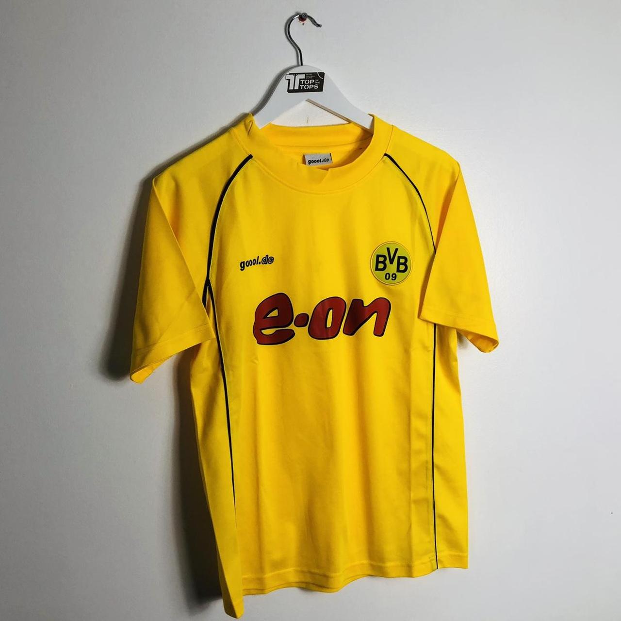 Borussia Dortmund 2001/2003 Yellow Football Shirt (S)