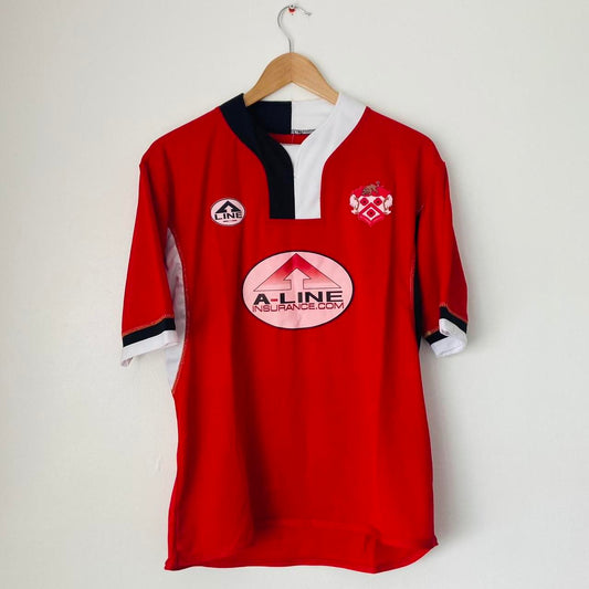 Kettering Town 2005/2006 Red Home Football Shirt (M)