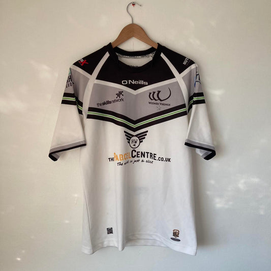 Widnes Vikings 2015 White Home Rugby Shirt (M)