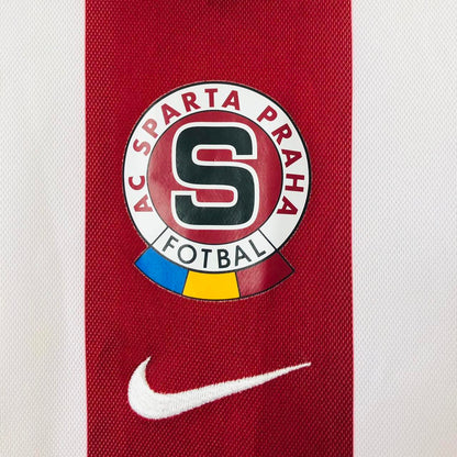 Sparta Prague 2005/2006 Red & White Away Football Shirt (XXL)