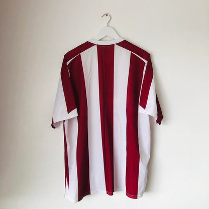 Sparta Prague 2005/2006 Red & White Away Football Shirt (XXL)