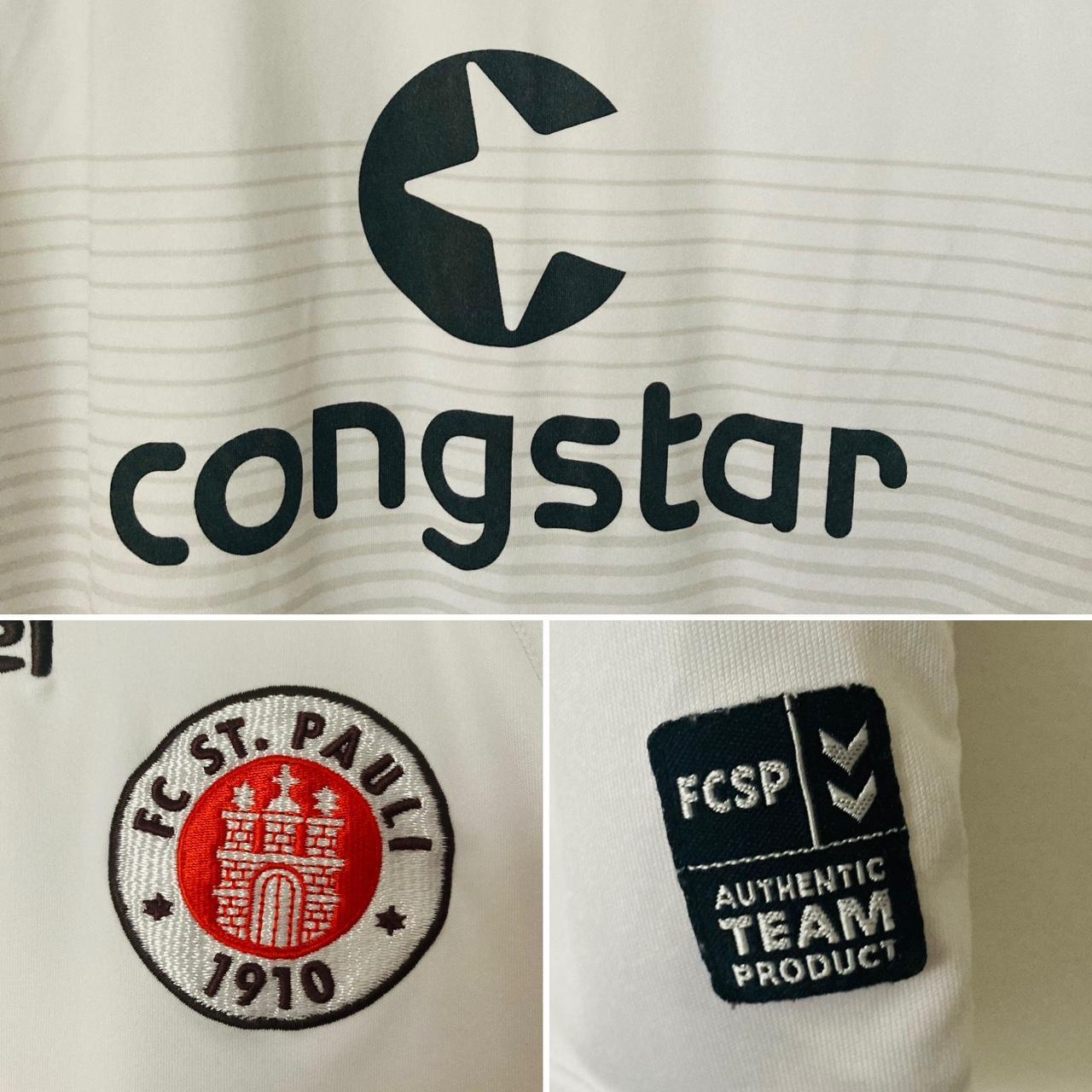 St Pauli 2014/2015 White Away Football Shirt (S)