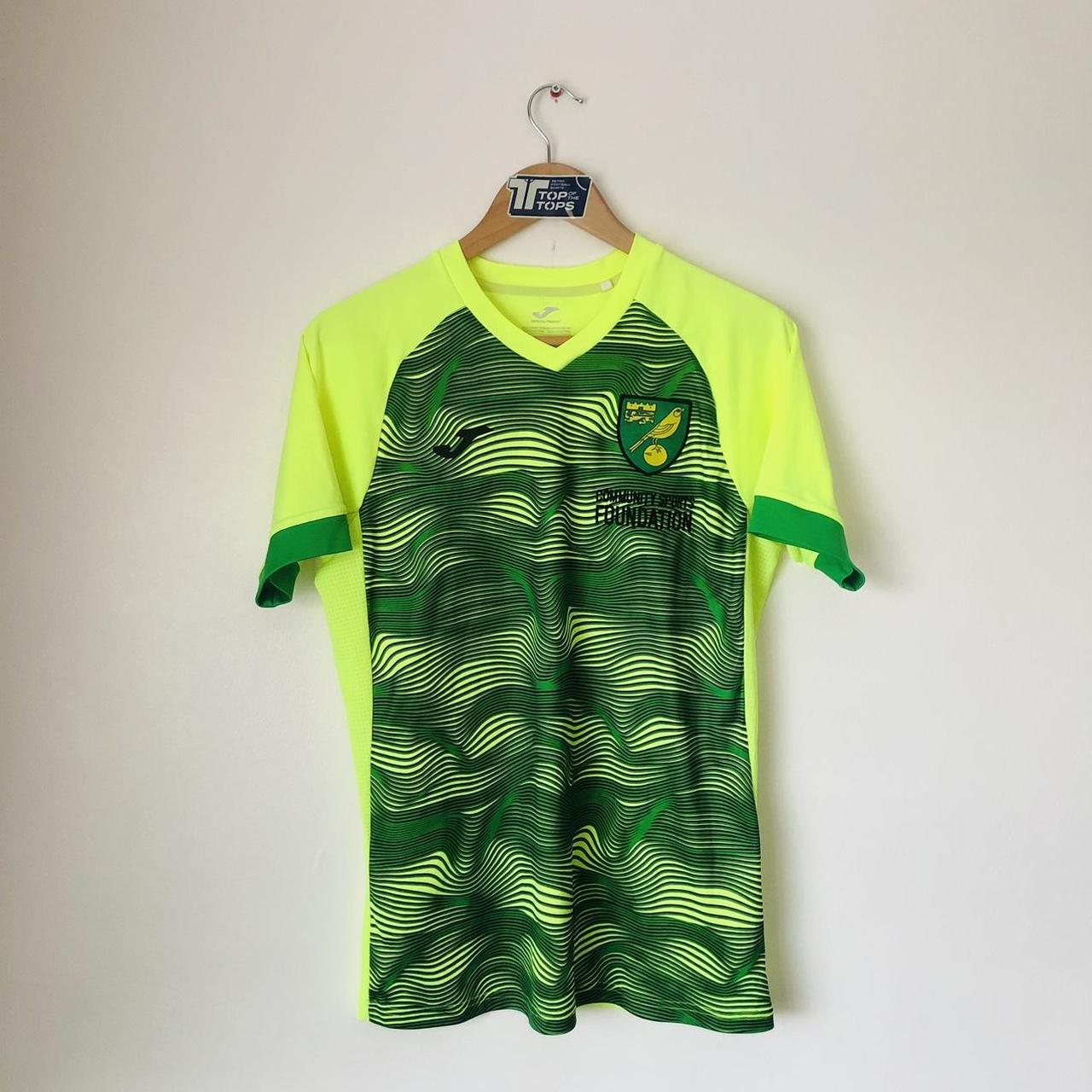 Norwich Neon Green Football Training Shirt (S)