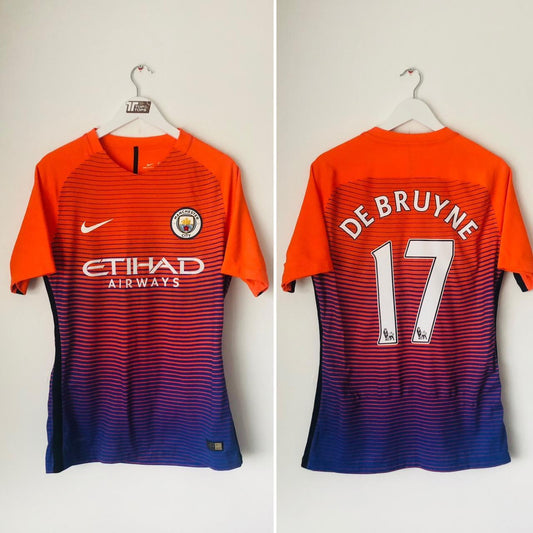 Manchester City 2016/2017 Multicolour Third Football Shirt (L)