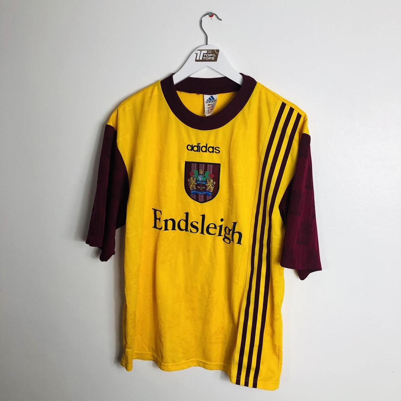 Burnley 1996/1997 Yellow Away Football Shirt (L)