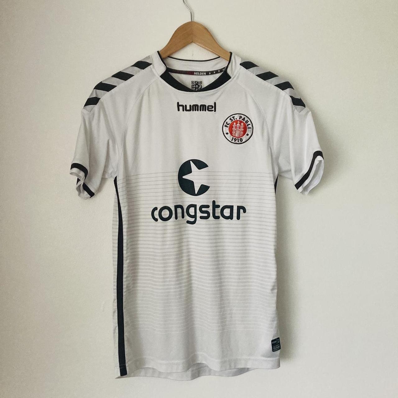 St Pauli 2014/2015 White Away Football Shirt (S)