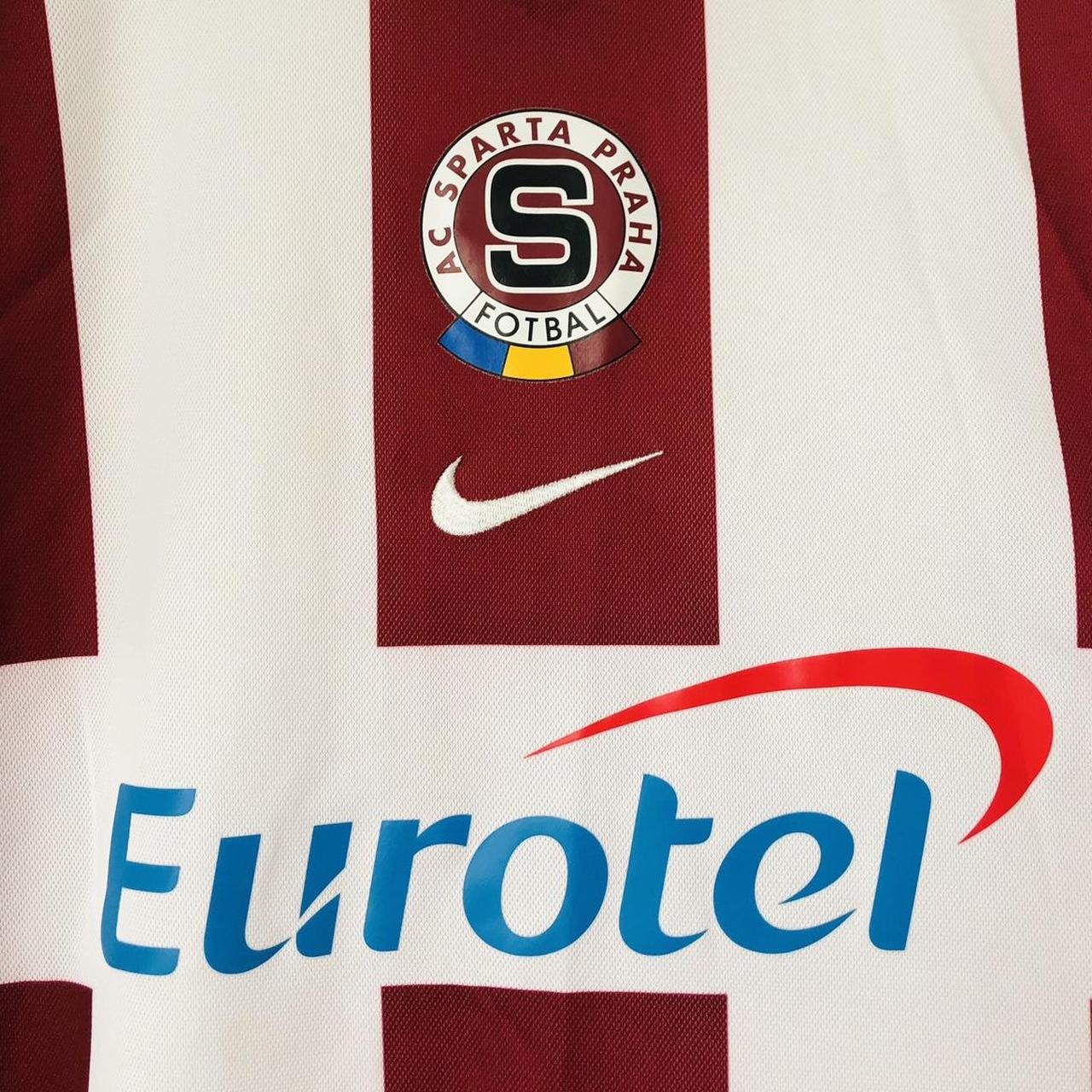 Sparta Prague 2005/2006 Red & White Away Football Shirt (XXL)