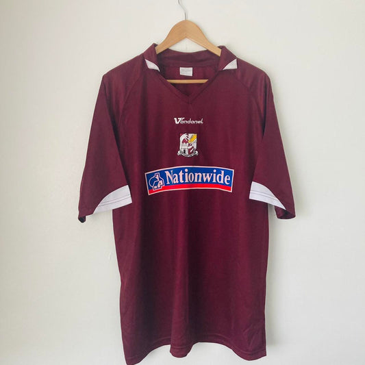 Northampton Town 2006/2007 Red Home Football Shirt (XL)