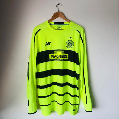 Celtic 2015/2016 Green & Black Third Football Shirt (XXL)