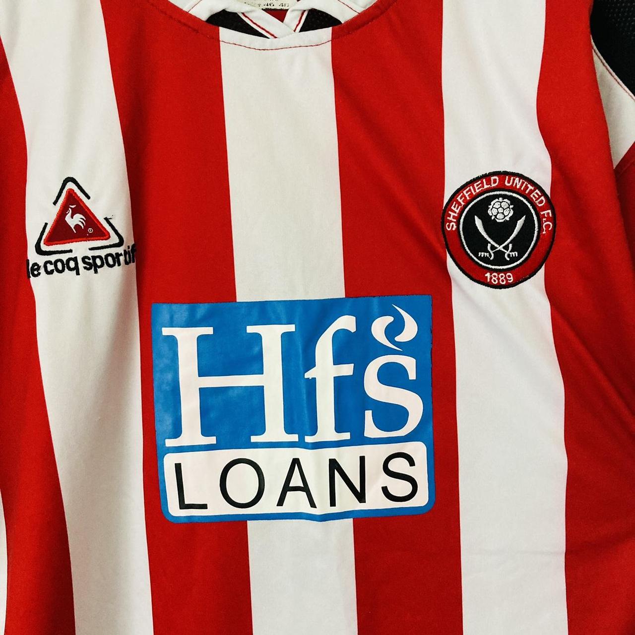 Sheffield United 2005/2006 Red & White Home Football Shirt (XL)